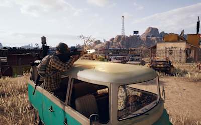 Abrimos fuego desde un autobús. PUBG comenzó 2017 con una serie de bugs y errores, pero aun así el título cayó muy bien entre los fans.