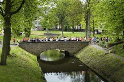 Wings for Life World Run in Breda, Niederlande.