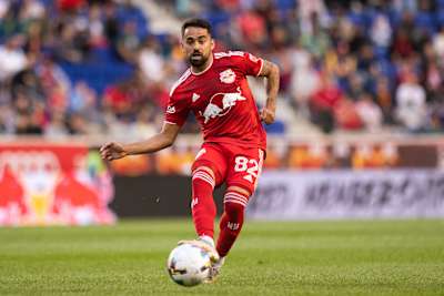 Brazilian midfielder Luquinhas has excelled for the New York Red Bulls this season. 