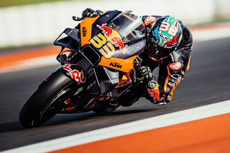 Brad Binder már-már KTM legenda