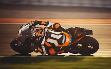 Jack Miller rides his first KTM kilometers in Valencia
