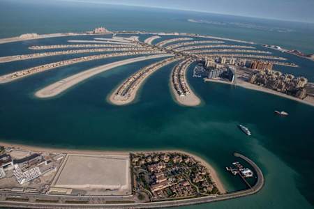 The Palm Jumeirah crescent run