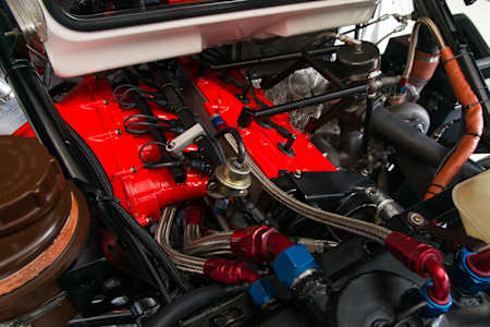 Motor del Ford RS200 EVO de Canepa, WRC.