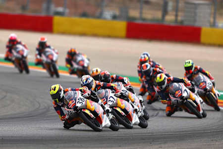 David Salvador - On the way to win Aragón Race 1 in 2019