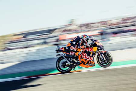 Brad Binder auf P2 im letzten Saisonrennen in Valencia