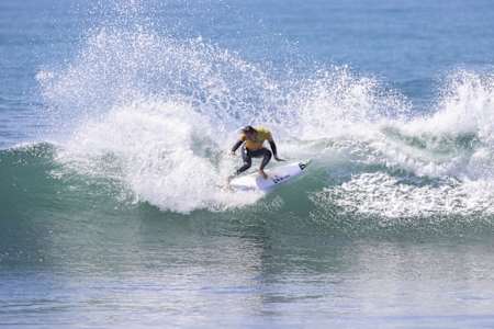 Jordy Smith surfing at Lower Trestles in California