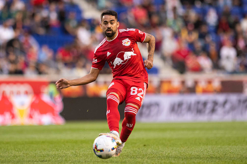 El mediocampista brasileño Luquinhas se ha destacado esta temporada para los New York Red Bulls.