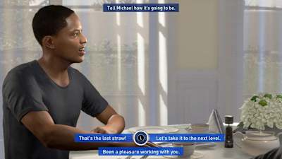 There are many multiple-choice situations in The Journey: Champions