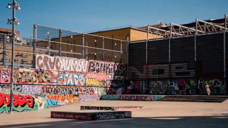 Paral-lel, skate spot en Barcelona.