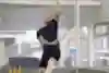 Ben bowls right-arm fast-medium