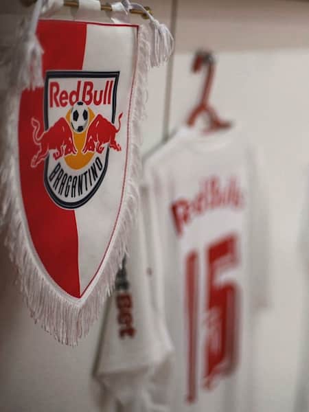 Red bull top brasil jersey