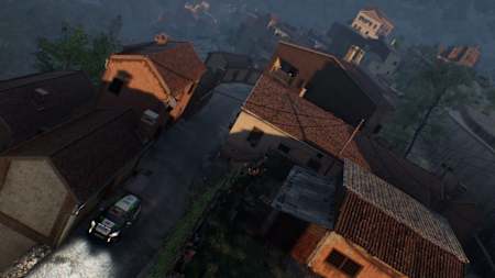 Una captura de pantalla del Rally Mediterráneo en EA SPORTS™️ WRC