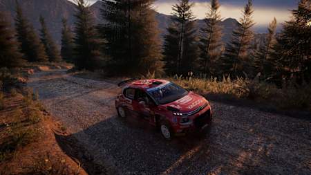 Una captura de pantalla de Rally Chile en EA SPORTS™ WRC.