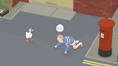 Screenshot from Untitled Goose Game