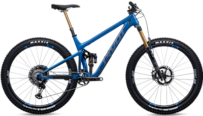 Pivot Switchblade Pro X01 Fox Live Valve and Carbon Wheels