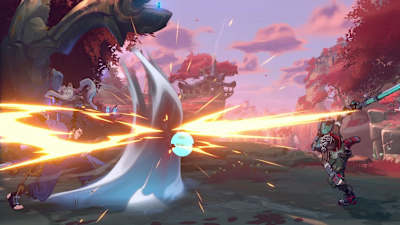 Yasuo in action in 2xKO.