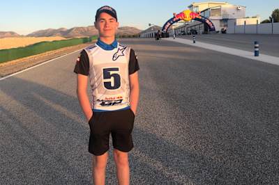 Cormac Buchanan - Guadix circuit in Spain - Rookies Cup Selection Event ´19