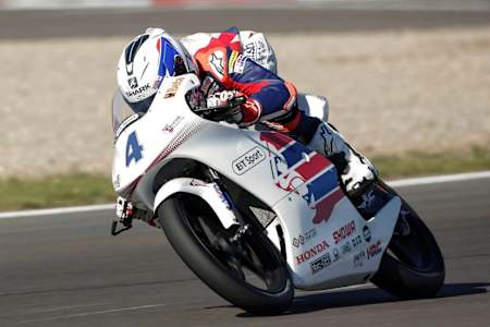 Scott Ogden racing his Honda NSF250R - 2019