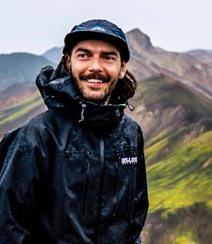 Björn Hunger, 28 ans, est un rider tout-terrain.