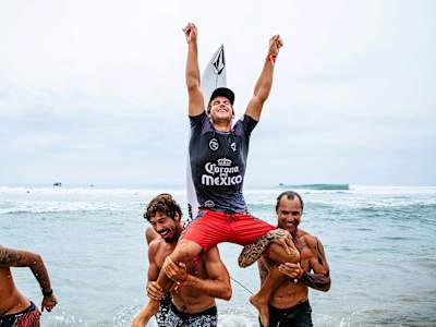 Jack Robinson wins the Corona Open Mexico in 2021