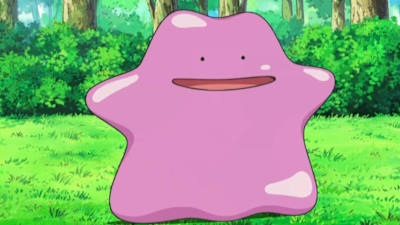 An image of the Ditto character from Pokémon