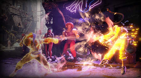 Luke uses his Overdrive Sand Blaster 