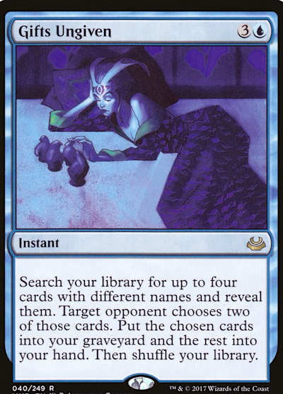 Eine Abbildung der Magic-Karte Gifts Ungiven