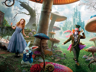 Mia Wasikowska, Johnny Depp e Helena Bonham Carter estão no elenco