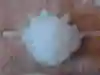A record-setting hailstone that fell in Vivian, South Dakota on July 23, 2010. The hailstone broke the United States records for largest hailstone by diameter and weight.