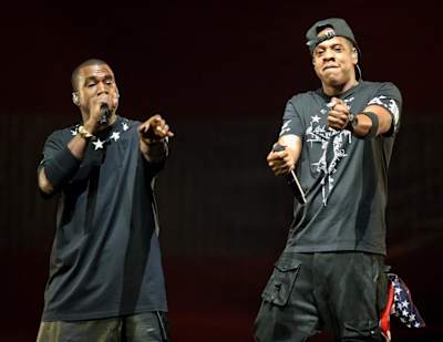 Kanye and Jay Z