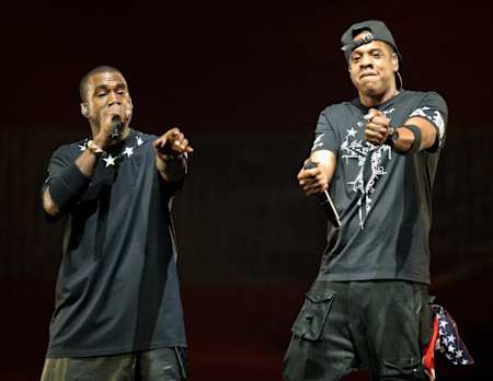 Kanye and Jay Z