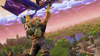 Handglider in Fortnite