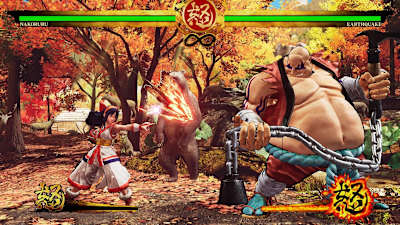 Nakoruru und Earthquake im Duell