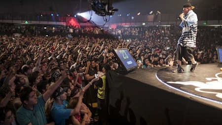 MC Dtoke se convirtió en el campeón de la palabra durante la final de la Red Bull Batalla de los Gallos.