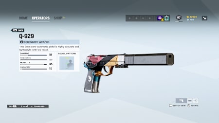 Silence your Q-929 to take out gadgets without fuss