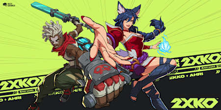 In 2XKO, you play a team of two fighters.