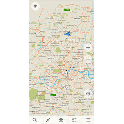 Maps.Me cycling app