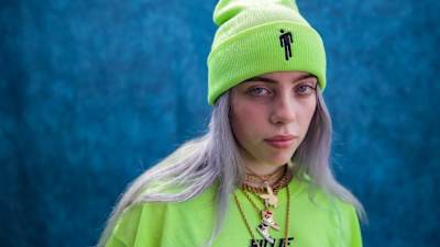 The Grammy-winning, all-conquering musician Billie Eilish.