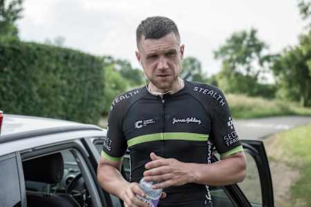 James' second record attempted coincided with a summer heatwave