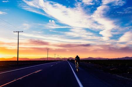 For James, cycling is a form of meditation and escapism