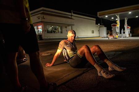 Taking a pit stop in Blyth California, during RAW 2019