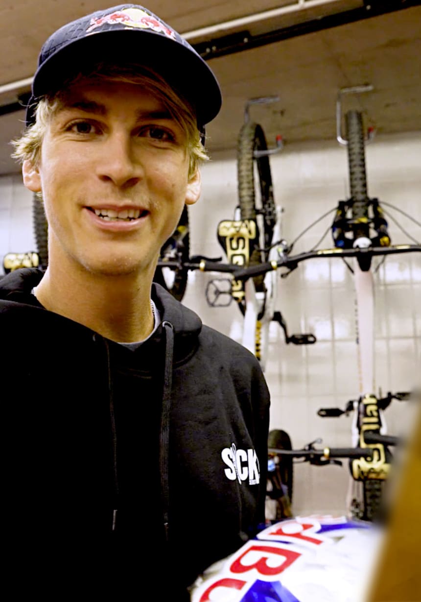fabio wibmer bike check prototype canyon trial bike