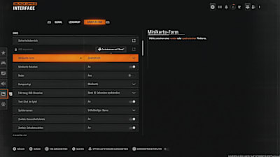 Eine quadratische Minimap zeigt euch mehr
