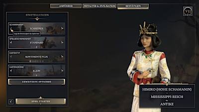 Beginnt eure erste Partie auf dem Schwierigkeitsgrad "Schreiber"