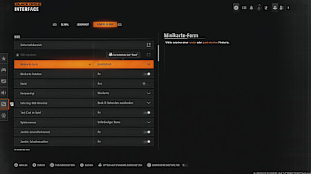 Eine quadratische Minimap zeigt euch mehr