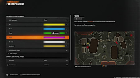 Pinke Gegner sind leichter zu erkennen