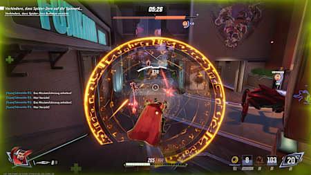 Hinter Schilden seid ihr vor Projektilen sicher