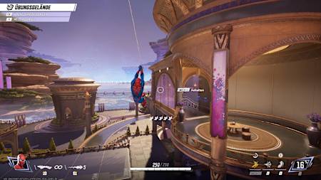 Atraviesa los niveles como Spiderman