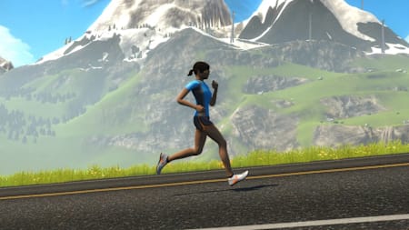 By completing fitness challenges you can bag new gear for your avatar