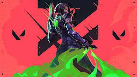 Artwork aus Valorant zeigt die Agentin Viper